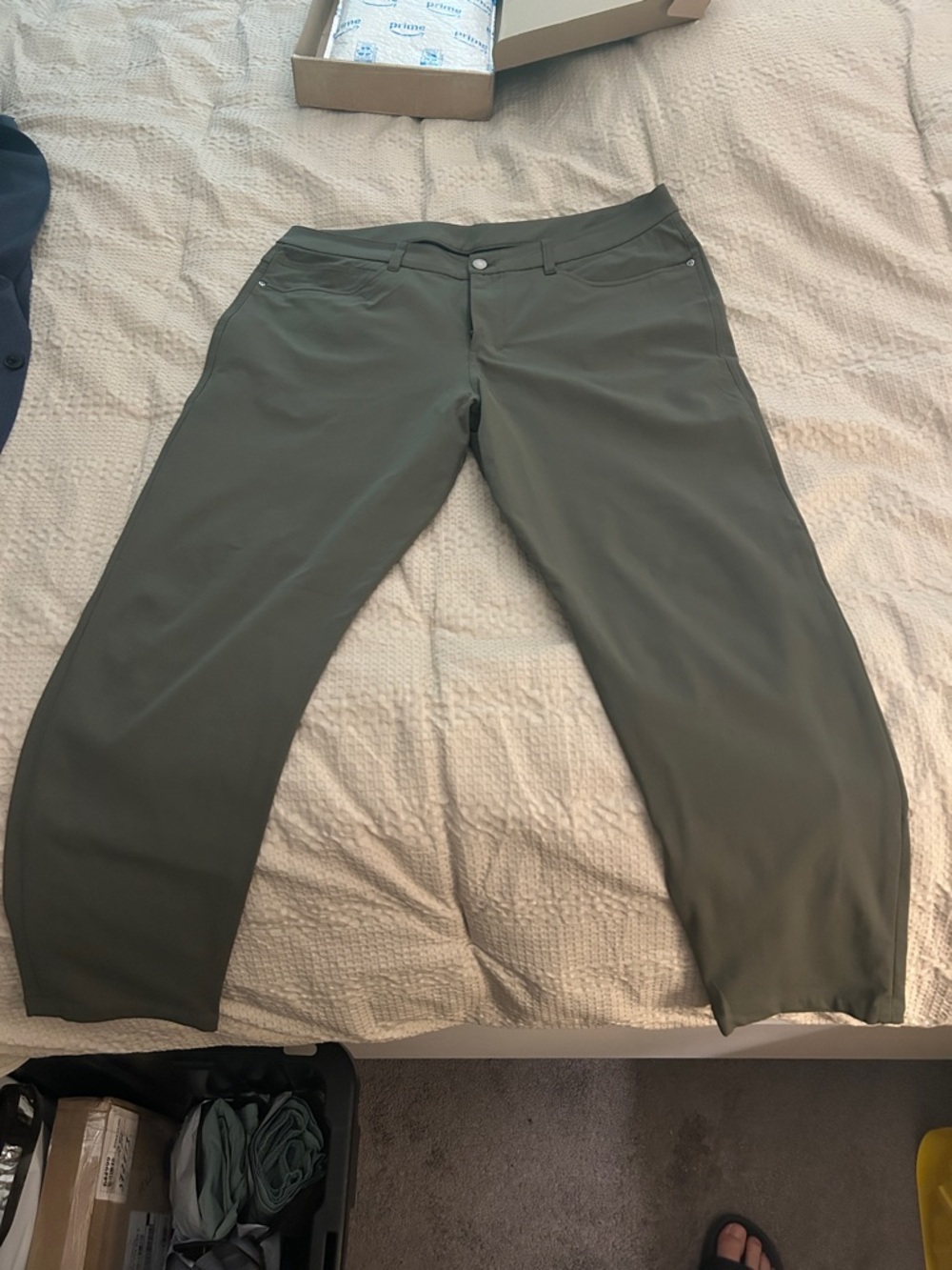 Lululemon Men's ABC Pants - Olive Green
